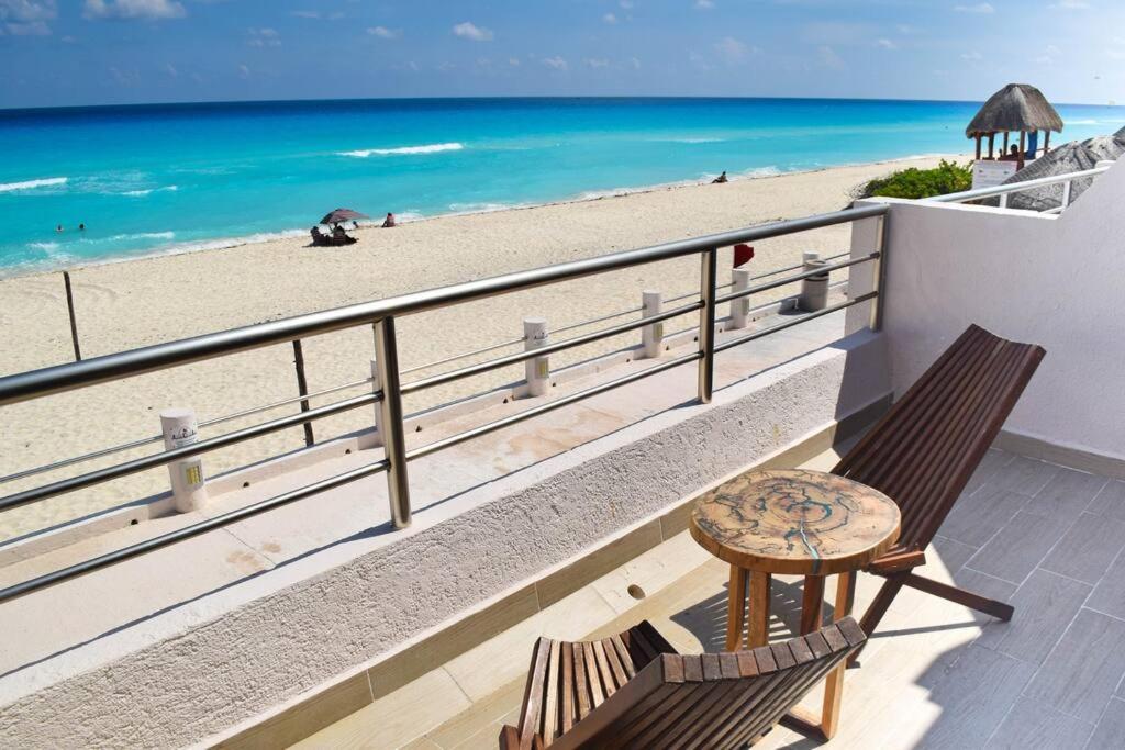 Ocean Front Villa Marlin, Best Location In Hotel Zone #109 Cancún Exteriér fotografie