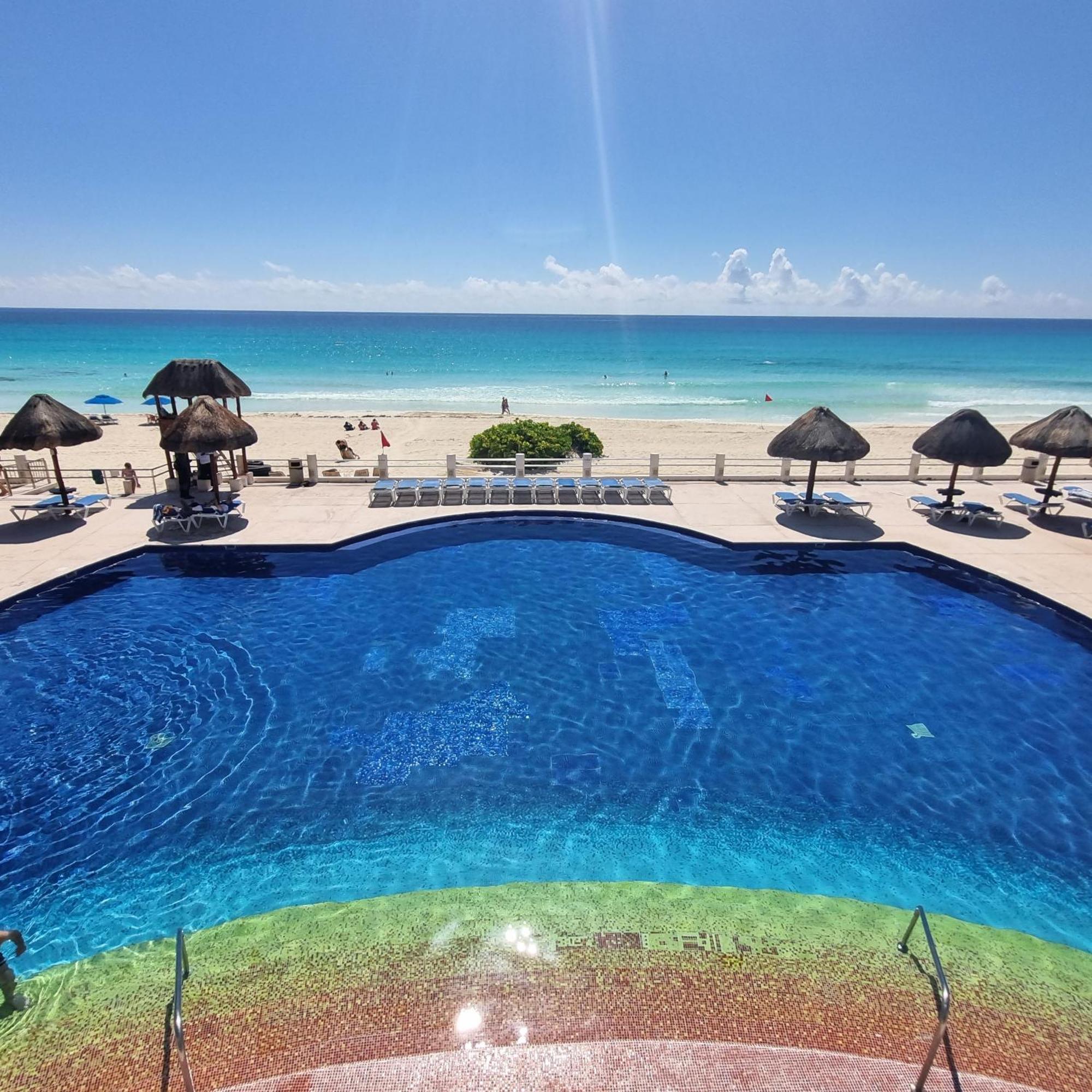 Ocean Front Villa Marlin, Best Location In Hotel Zone #109 Cancún Exteriér fotografie